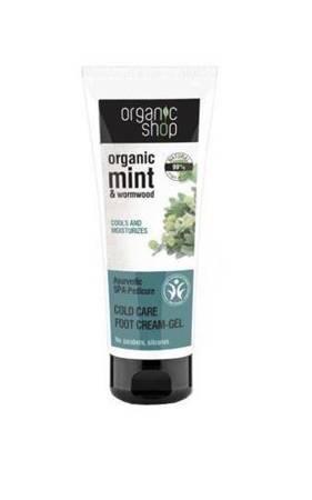 Organic Mint & Wormwood Cold Care Foot Cream-Gel kremowy żel do stóp 75ml