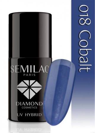 Semilac lakier hybrydowy 018 Cobalt 7ml