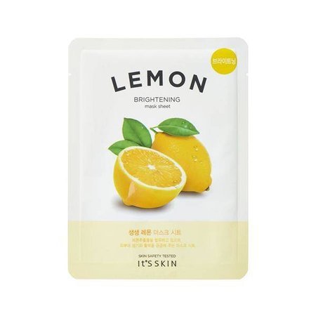 The Fresh Mask Sheet Lemon rozświetlająca maska w płachcie Cytryna 20ml
