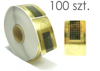Formy szablony 100szt. standardowe GOLD