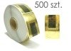 Formy szablony standardowe gold 500 szt